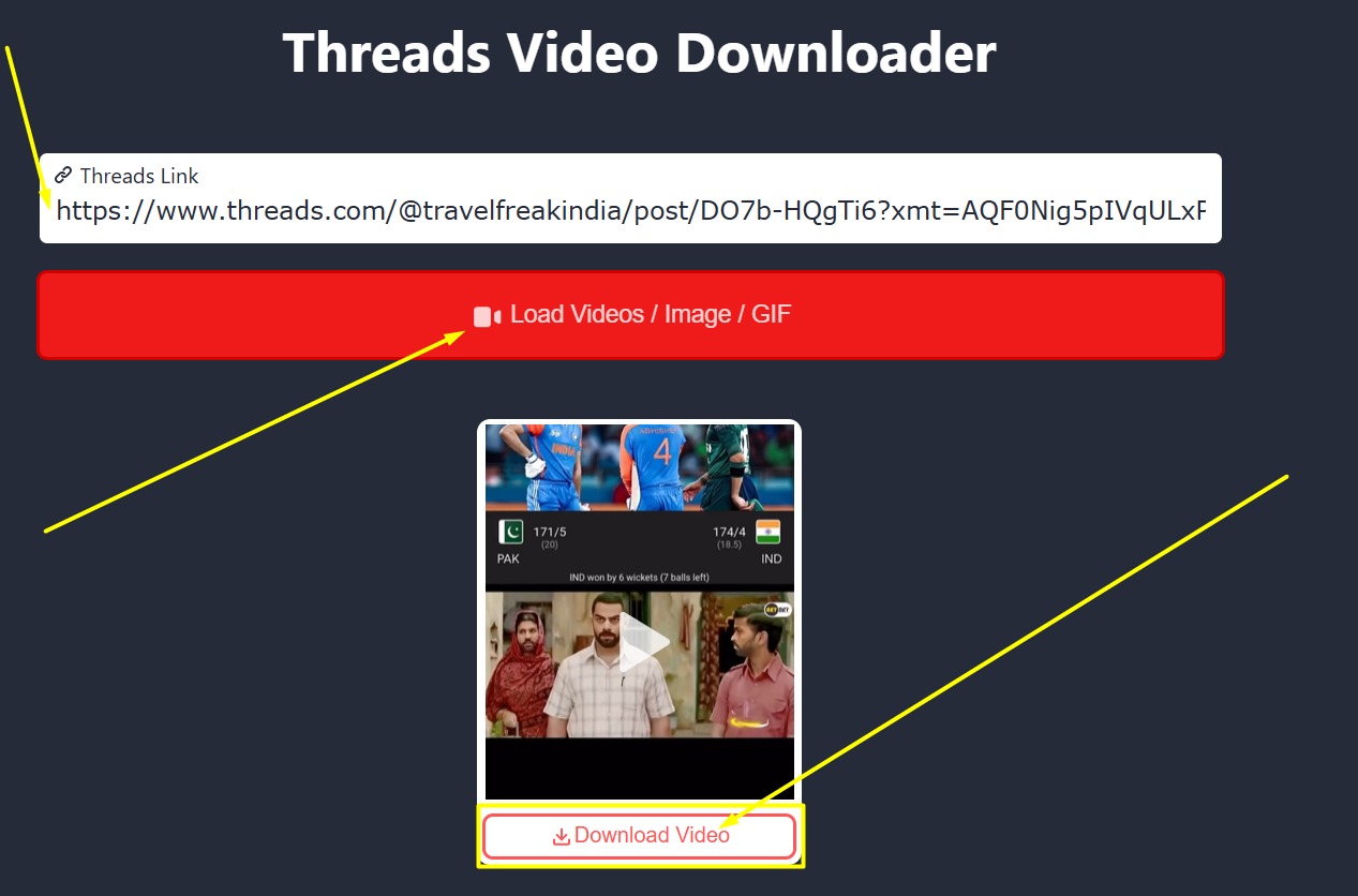How to download Threads videos and photos